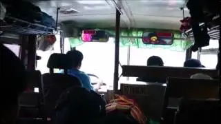 Another bus whiplashin' courtesy of Typhoon Goni (Ineng)