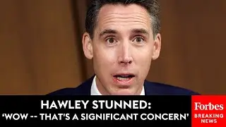 'Wow -- That's A Significant Concern': Josh Hawley Shocked By Twitter Whistleblower's Claims