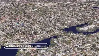 The history of Palm Springs, Florida