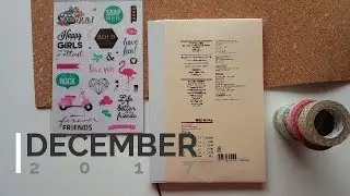MUJI PLANNER ♡ DECEMBER 2017