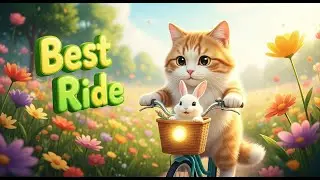 Cat & Rabbit Best Friends ❤️ Cute Baby Animal Story for Kids | Smart Kids World