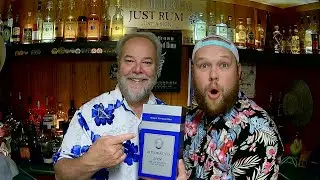 Luxury Rum Review LIVE! $$$ Diplomatico 2004 Single Vintage Rum- Just Drinking w/ Robert & Roger