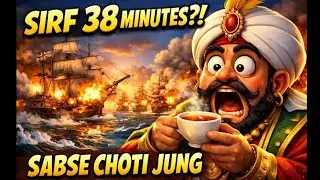 Duniya ki sabse choti Jung! 😱 #fact #HistoryFacts#ai#viral
