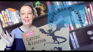 February Book Box Opening | Caffeine and Legends