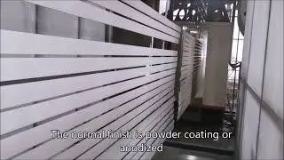 Roller shutter slats, aluminum roller shutter profile, rolling door parts china factory