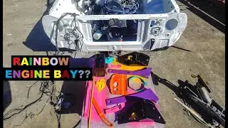 1977 Lancer Engine Bay Makeover