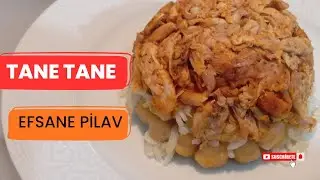 TANE TANE  EFSANE PİLAV👌/tavuklu nohutlu pilav