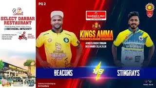 🏏 Kings Amma Premier League Season 2 | Pre-Quarter 2️⃣ - Day 4️⃣ | Beacons 🆚 Stingrays | #LIVE | 🏆🔥