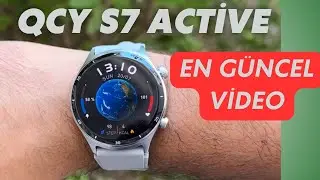 Amoled Ekran • QCY S7 ACTİVE Akıllı Saat ⌚️ Güncel Video