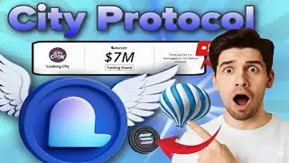 Free Crypto Alert: City Protocol Network Airdrop Explained | Don't Miss Free Token | Step-By-Step 