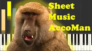 StoryBots Ba Ba Baboon Theme Piano Sheet Music
