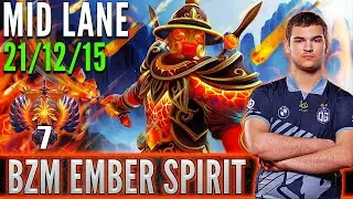 OG.bzm  [ Ember Spirit ]  Mid Lane Pro Gameplay  [ Patch 7.32c ]  Dota 2 Full Game