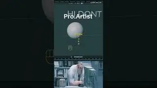 Noob vs Pro Blender 3d artist: Text on curve #blender3d #3dartist #shorts