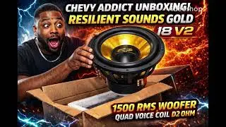 Taking Delivery and Unboxing Resilient Sound 18s Dual 2 Gold Version 2 ￼￼#resilient #sound #18