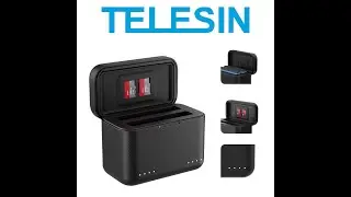 TELESIN Battery Charger Case for Insta360 X5