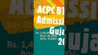 BTech Admissions 2023 ACPC Gujarat - Categories of Institutes and Fees