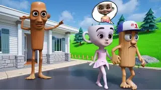Ballerina&rsquo;s Mom Is Missing?! Don&rsquo;t Worry, Tung Tung Sahur&rsquo;s Here!🌈💖| Funny Brainrot Animation
