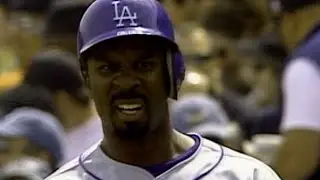 Devon White gets first hit at AT&T Park in 2000