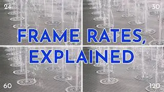 How to Choose the Right Frame Rate for Your Video (Beginner's Guide to 24fps, 30fps, 60fps & More)