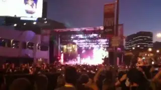 The Offspring on west side stage from SMF
