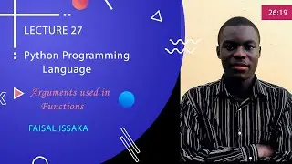 Arguments in Python Functions