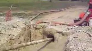 Screwsucker Dirty Bentonite Discharge
