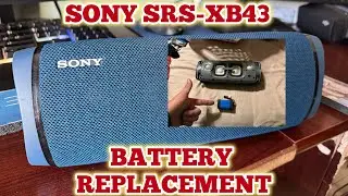 Замена аккумулятора SONY SRS-XB43