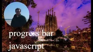progress bar JS updated form HTML 