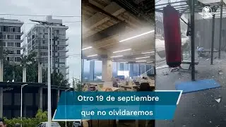Las impactantes imágenes que dejó el sismo de 7.7, del 19 de septiembre de 2022