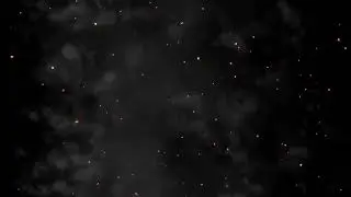 SMOKE EFFECT WITH FIRE PARTICLES OVERLAY EFFECT