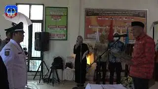 PELANTIKAN DAN PENGAMBILAN SUMPAH JABATAN PEJABAT PAW KEPALA DESA POPALIA