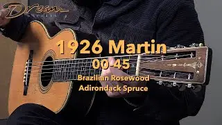 Dream Guitars - 1926 Martin 00-45, Brazilian Rosewood/Adirondack Spruce #guitardemo #vintageguitars