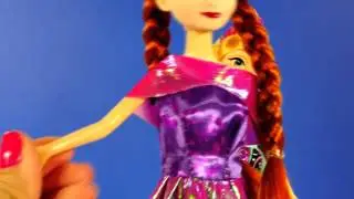 Disney Frozen FAKE Barbie Dolls vs Real Queen Elsa and Princess Anna Review