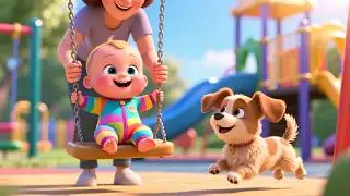 Ding Ding Park Time 🔔 | Fun Park Song for Kids | Sing Along Playtime