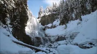 Relaxing Vancouver, BC View (1 hour) - Alexander Falls, Whistler (Part 1)