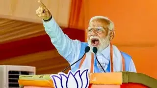 PM Modi Entry | Modi Speech at Public meeting in Hyderabad Lb Stadium | BJP Madhavi Latha with Modi