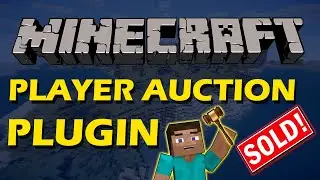 Buy and sell items in Minecraft with Player Auction Plugin