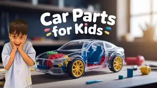 Learn Car Parts & Their Functions for Kids | Real SUV Car Tour | Fun Learning Car Video