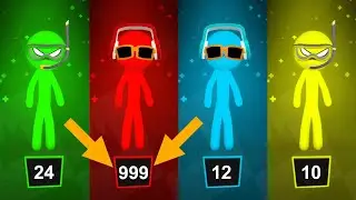 🚀 Stickman Party Gameplay &ndash; Tournament Mini Games Walkthrough Part 61 | No Commentary 🎮