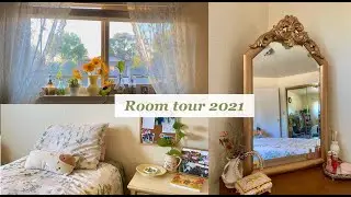 Aesthetic Room Tour 2021 *vintage inspired/thrifted decor*