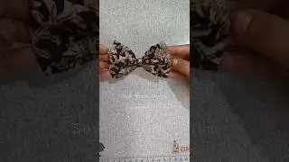 butterfly making with cloth | kapde ki titli banane ka tarika #shorts #trending