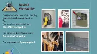 Desired workability