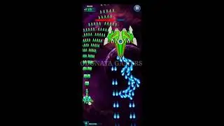 Galaxy Attack:Alien Shooter Mantodea Boss | Boss 7Mobile View By Odonata Gamers
