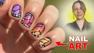 Viral Butterfly Nail Art in two Ways | Kokia Faina Nails 🦋🦋