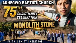 AKHEGWO BAPTIST CHURCH // monolith stone // 75TH christianity celebration