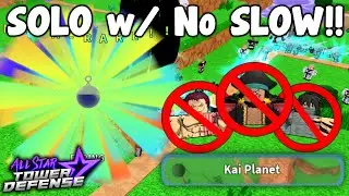 Beating Kai Planet (No SLOW) Solo | Full Auto Skip Gameplay | All Star Tower Defense ROBLOX