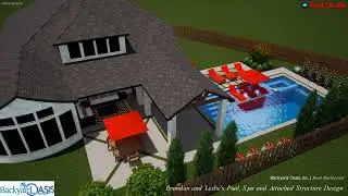 Brandon and Leslie's Pool, Spa and Attached Structure Design