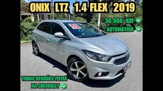 Gm - Chevrolet Onix LTZ 1.4 Flex 2019 Automático
