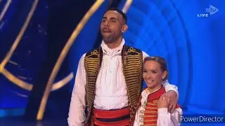 Anton Ferdinand and Annette Dytrt skating in Dancing On Ice (Musical Week) (23/2/25)