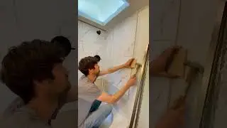 Removing camper shower part 2 #rvlife #rv #camper #renovation #campervan #rvliving #vanlife ￼